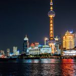 上海陆家嘴夜景